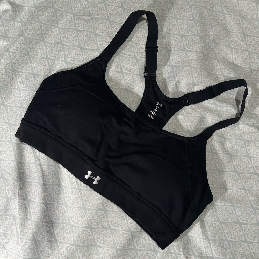 Black Under Armour Sports Bra
